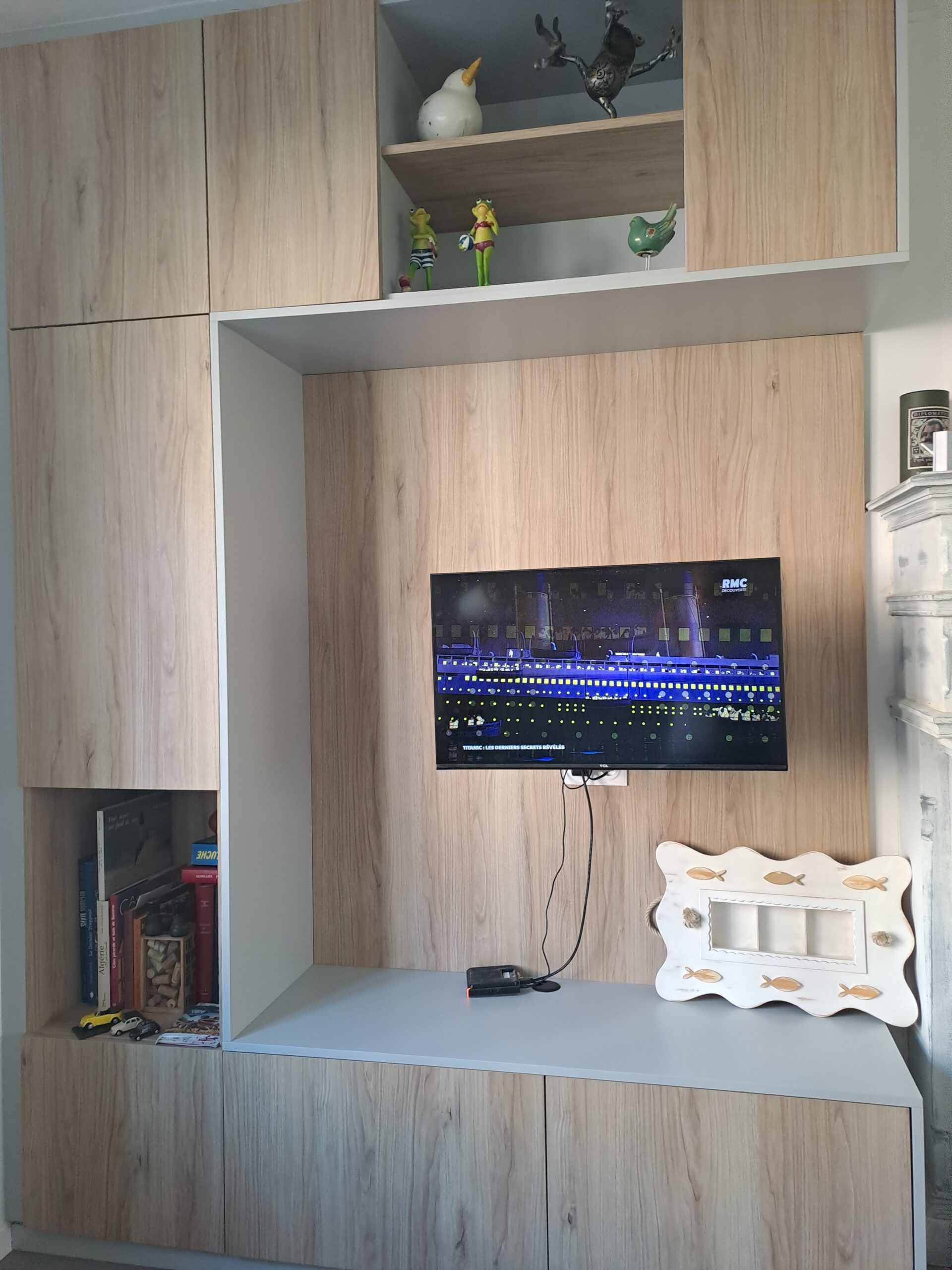 meuble TV sur mesure