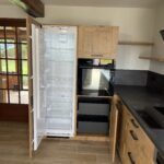 frigo encastré meuble colonne four