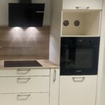 meuble colonne four, hotte, induction